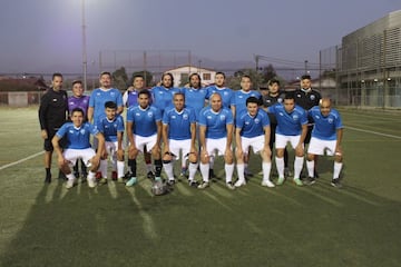 Figueroa junto a los participantes del proyecto. 