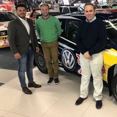 Dani Marbán pilotará el primer Volkswagen que llega a España