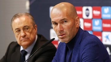 Para Florentino está siendo un mundo sustituir a Zidane