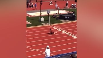 From hurdle mishap to heroic flip: Anderson wins in epic fashion