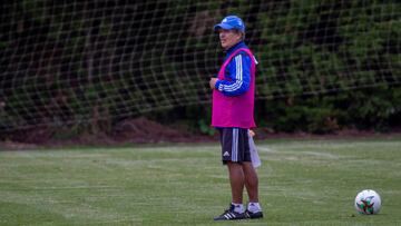 Jorge Luis Pinto dirigi&oacute; la &uacute;ltima pr&aacute;ctica en Millonarios 