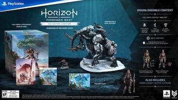 Edición coleccionista física de Horizon Forbidden West