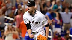 David Phelps ha logrado un gran prestigio actuando desde el bullpen de los Miami Marlins.