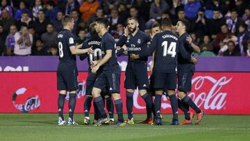 Real Madrid overcome battling Valladolid to end poor run