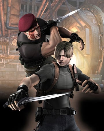 resident evil 4 artwork leon krauser