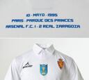 La camiseta conmemorativa de la Recopa, con error incluido