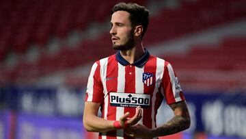 Sa&uacute;l en el Atl&eacute;tico-Huesca de la 20-21.