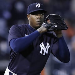 Aroldis Chapman, de New York Yankees, da positivo por covid-19