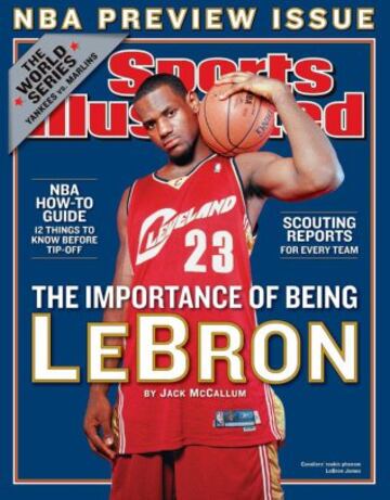 La historia de LeBron James a través de 26 portadas de Sports Illustrated