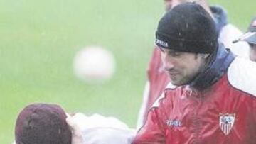 <b>INCÓMODO. </b>Ivica Dragutinovic no se encuentra a gusto en el Sevilla y así lo ha hecho saber a su círculo más cercano.