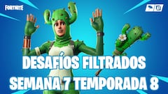 Fortnite Temporada 8: Desafíos filtrados de la Semana 7