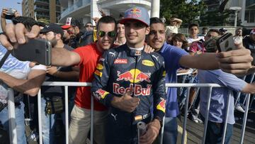 Sainz, el pasado domingo en Beirut.