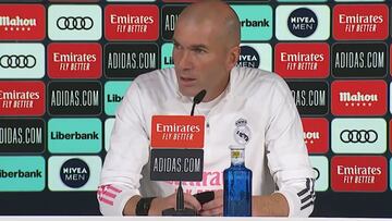 Rueda de prensa de Zidane previa al Villarrea-Real Madrid