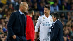 Cristiano Ronaldo injured after scoring landmark Clásico goal