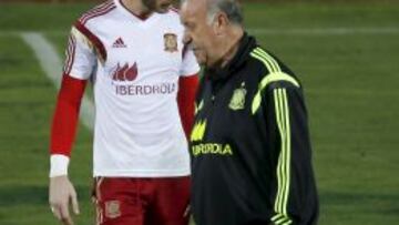 Del Bosque: 'De Gea debe estar contento, le quieren dos grandes'