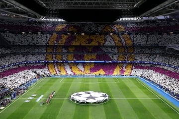 Los tifos más espectaculares del Real Madrid en el Santiago Bernabéu