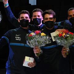 El equipo español de espada, plata en la Copa del Mundo de Esgrima