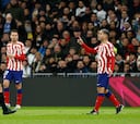 El codazo de Correa a Rüdiger en el derbi madrileño