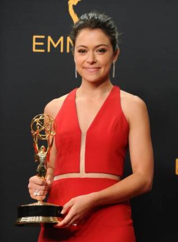 Tatiana Maslany se impuso como ganadora al premio a Mejor actriz de drama.