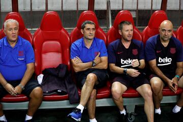 Ernesto Valverde entrenador del Barcelona 