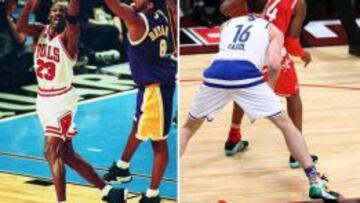 De Jordan a Pau Gasol: los 18 All Star de Kobe Bryant en 238 tiros