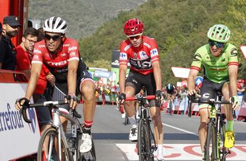 Alberto Contador y  Christopher Froome