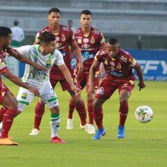 Tolima deja escapar el triunfo en casa ante Bucaramanga