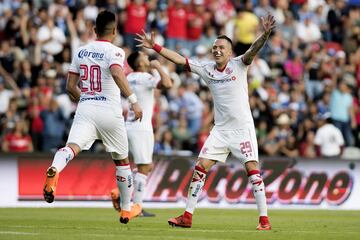 Sin generar demasiados comentarios, los ‘Diablos’ Rojos están una vez más en la disputa por los primeros lugares. Toluca se impuso 2-0 a Querétaro en La Corregidora y llegó al cuarto lugar de la tabla con 15 puntos desplazando a los Pumas y a Puebla. Los ‘Choriceros’ ya comienzan a retomar un ritmo que no es raro verles y a falta de medio torneo son serios aspirantes a ser uno de los ocho equipos que lleguen a la liguilla del Clausura 2018. 