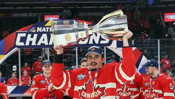 Canada beat the USA in the 4 Nations Face-Off hockey tournament and Canada’s prime minister took the moment to take a shot at U.S. president Donald Trump.