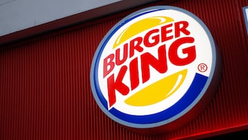 Liverpool, England - March 6, 2011: The sign of Burger King in Liverpool. Burger King is a global chain of hamburger fast food restaurants headquartered in unincorporated Miami-Dade County, Florida, United States.