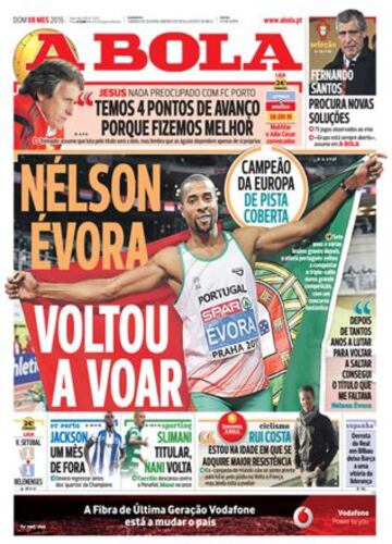 Portadas de la prensa deportiva