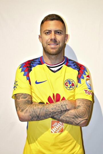 Las primeras imágenes de Jérémy Ménez con los colores del América