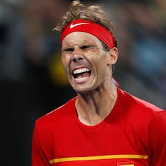 Nadal revive y remonta: España jugará la final contra Serbia