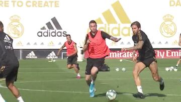 Isco se lesiona y Varane se tiene que ejercitar en el gimnasio