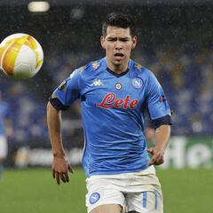 ‘Chucky’ Lozano no vio actividad en la victoria del Napoli