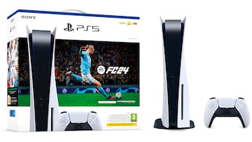 Combo de la PS5 con el nuevo FIFA 24.