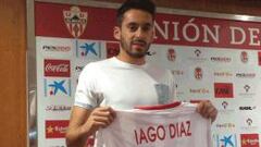 El Almería presenta a Iago Díaz: "Estaremos arriba"