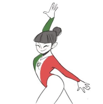La ilustradora, Isabel Escalante, dejó en claro que Alexa representa los colores de México.