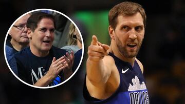 Nowitzki podr¨ªa seguir m¨¢s a?os: "Est¨¢ al 50%", dice Cuban