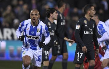 1-0. Martin Braithwaite celebró el primer gol.