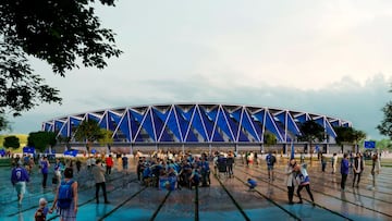 Nuevo estadio Coliseum Getafe CF.