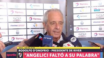 Presidente de River: "Vengan a jugar, nadie los va a matar"