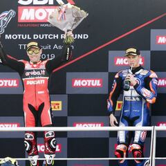 Álvaro Bautista: "La otra Ducati es sexta en la clasificación..."