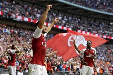 Arsenal-Chelsea: Community Shield 2017, goals, summary