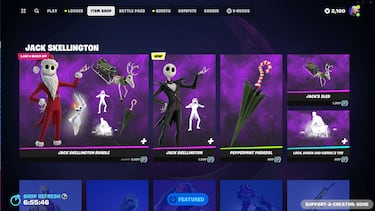 Jack Skellington is coming to Fortnite: This is the new outfit from Disney’s ‘Nightmare Before Christmas’