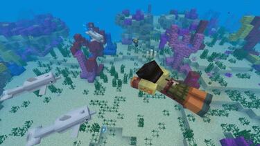 Minecraft recibe su actualización oceánica en PC y Xbox One