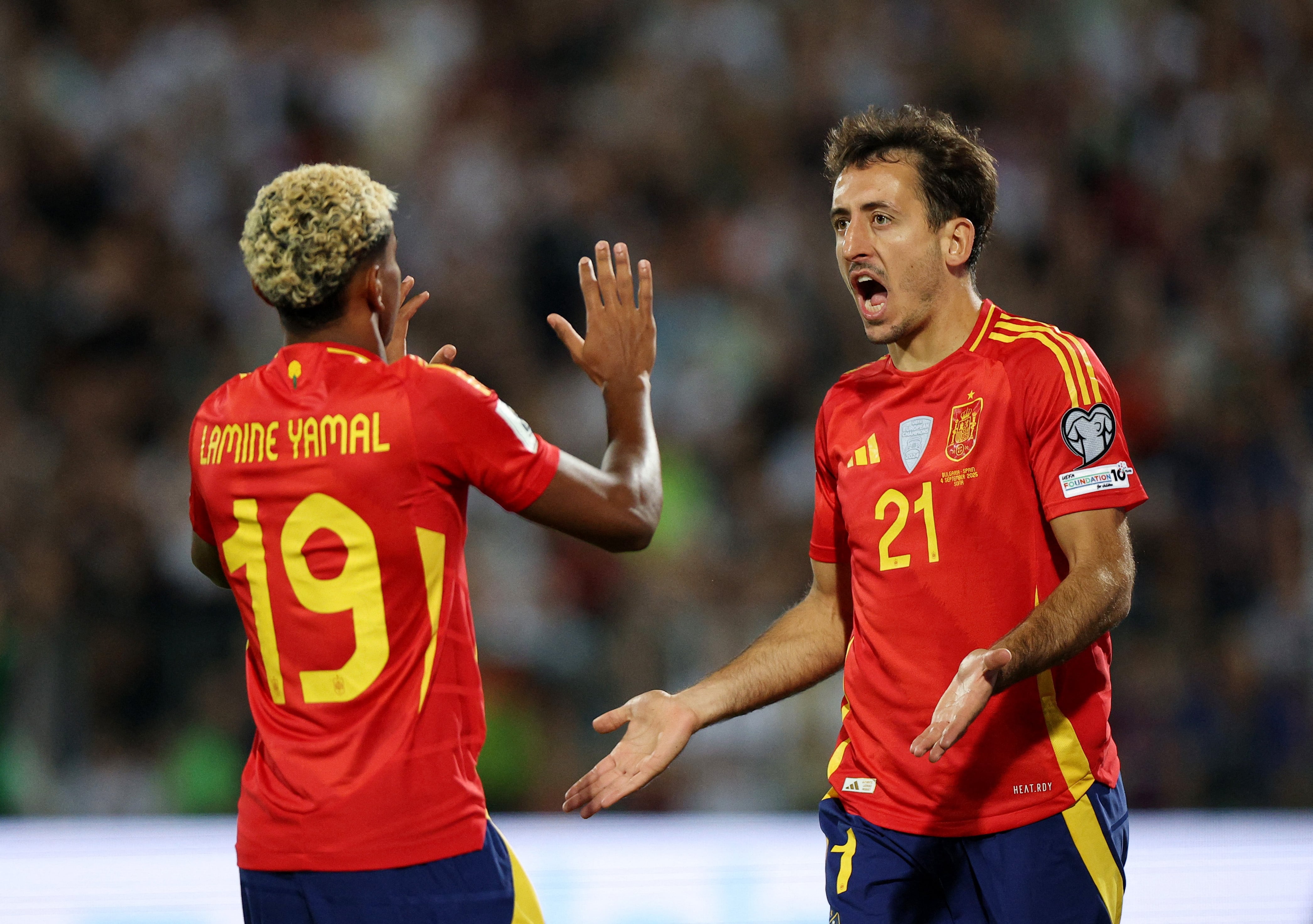 Lamine alegra el viaje