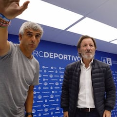 Anquela deja el Deportivo con un comunicado y sin preguntas