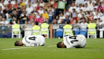 Sergio Ramos y Casemiro.