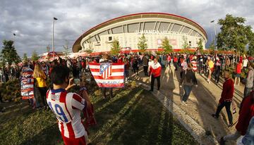 El Atleti recibió la copa de campeón de LaLiga 2020-21